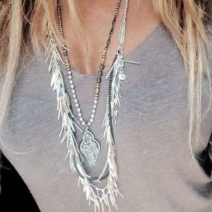 Freya Fringe Necklace